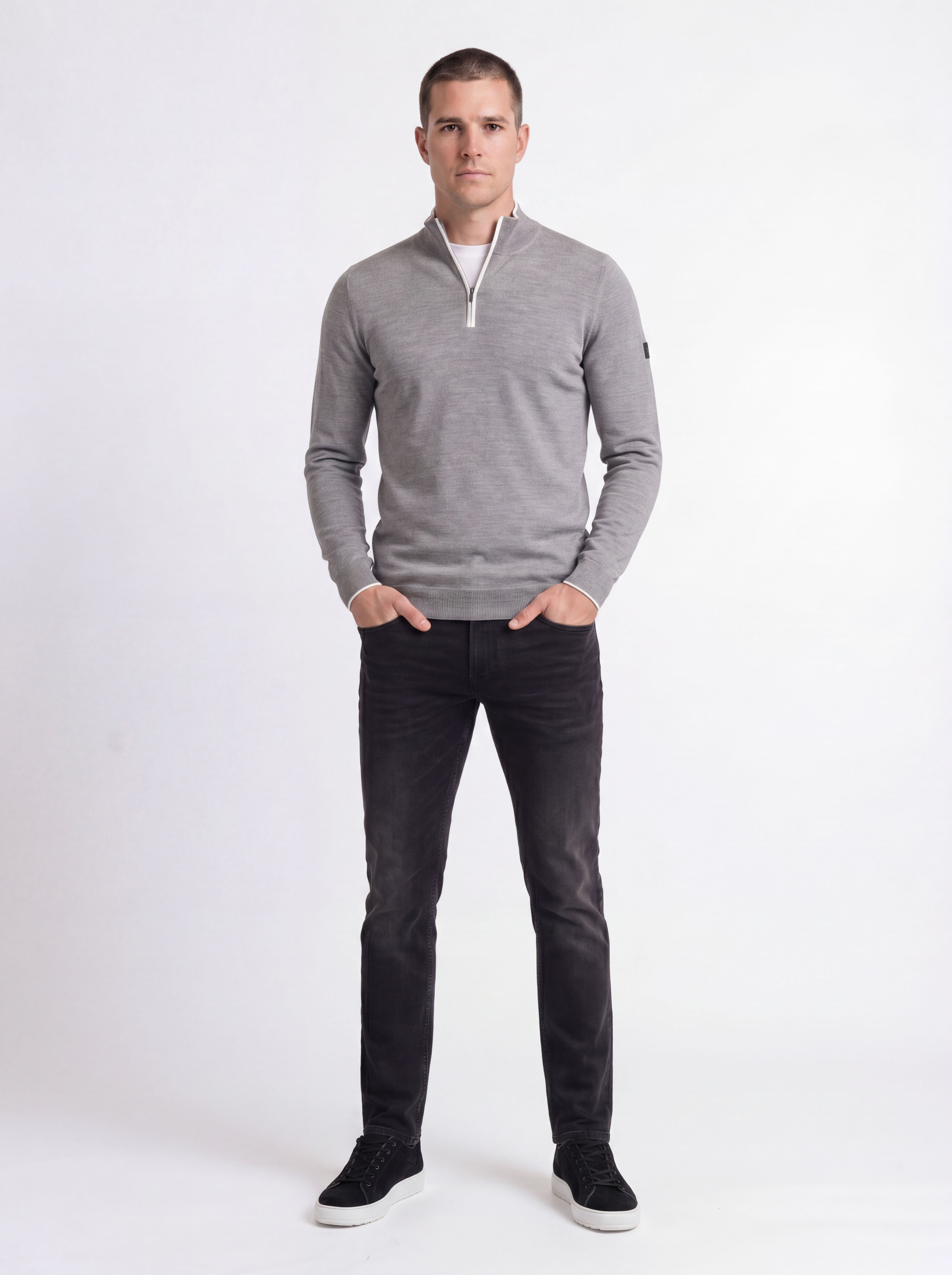 247Jeans Palm Slim SL58 Dark Grey Denim Used