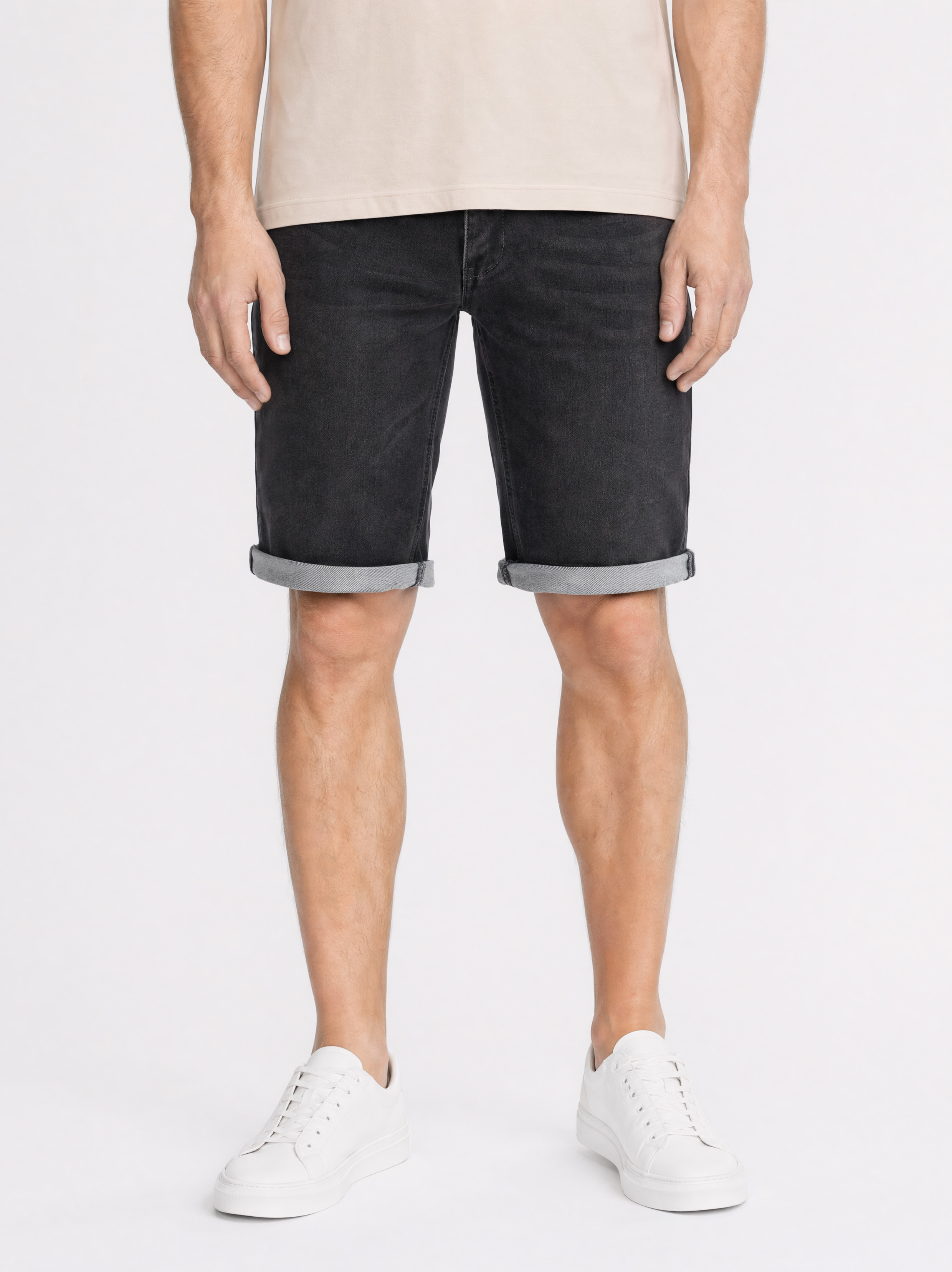 247Jeans Elm Short J04 Dark Grey Denim Used