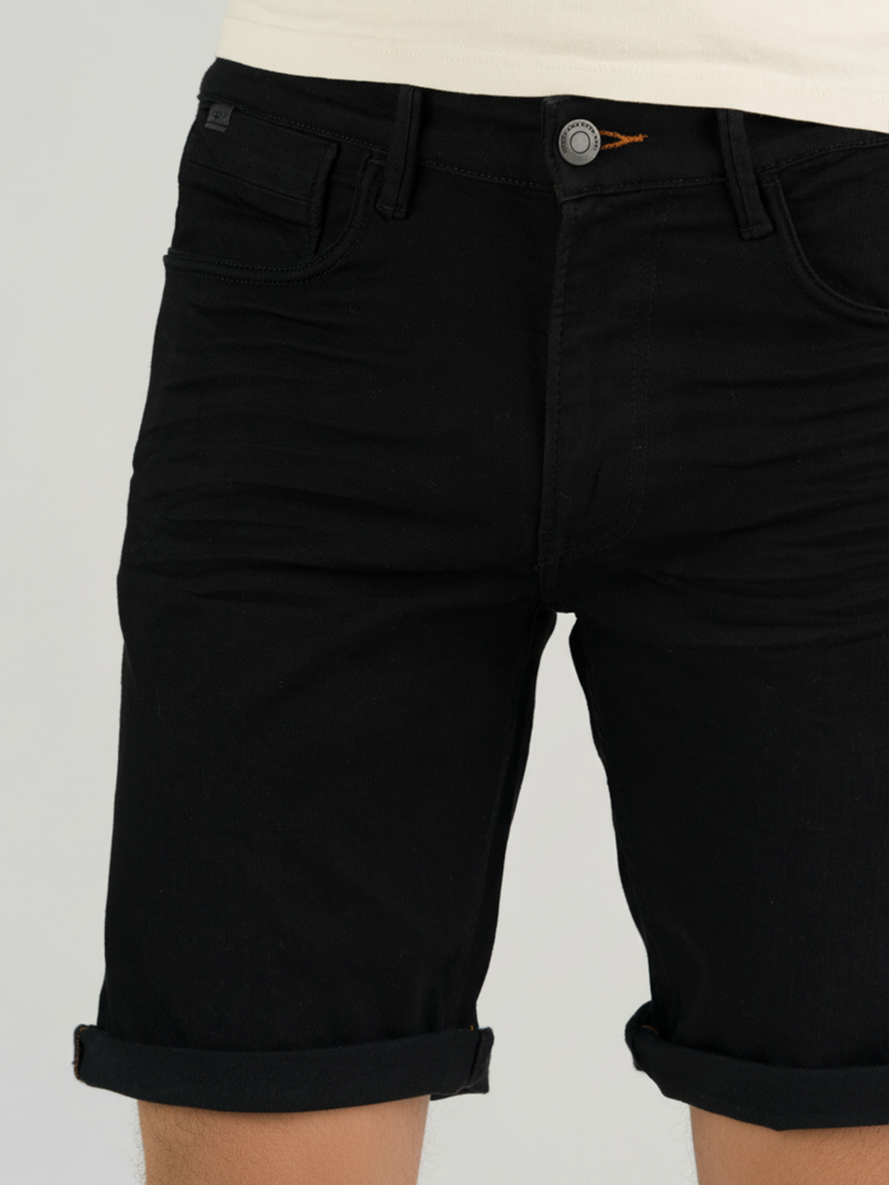 247Jeans Palm Slim Short SH01 Black Denim Used