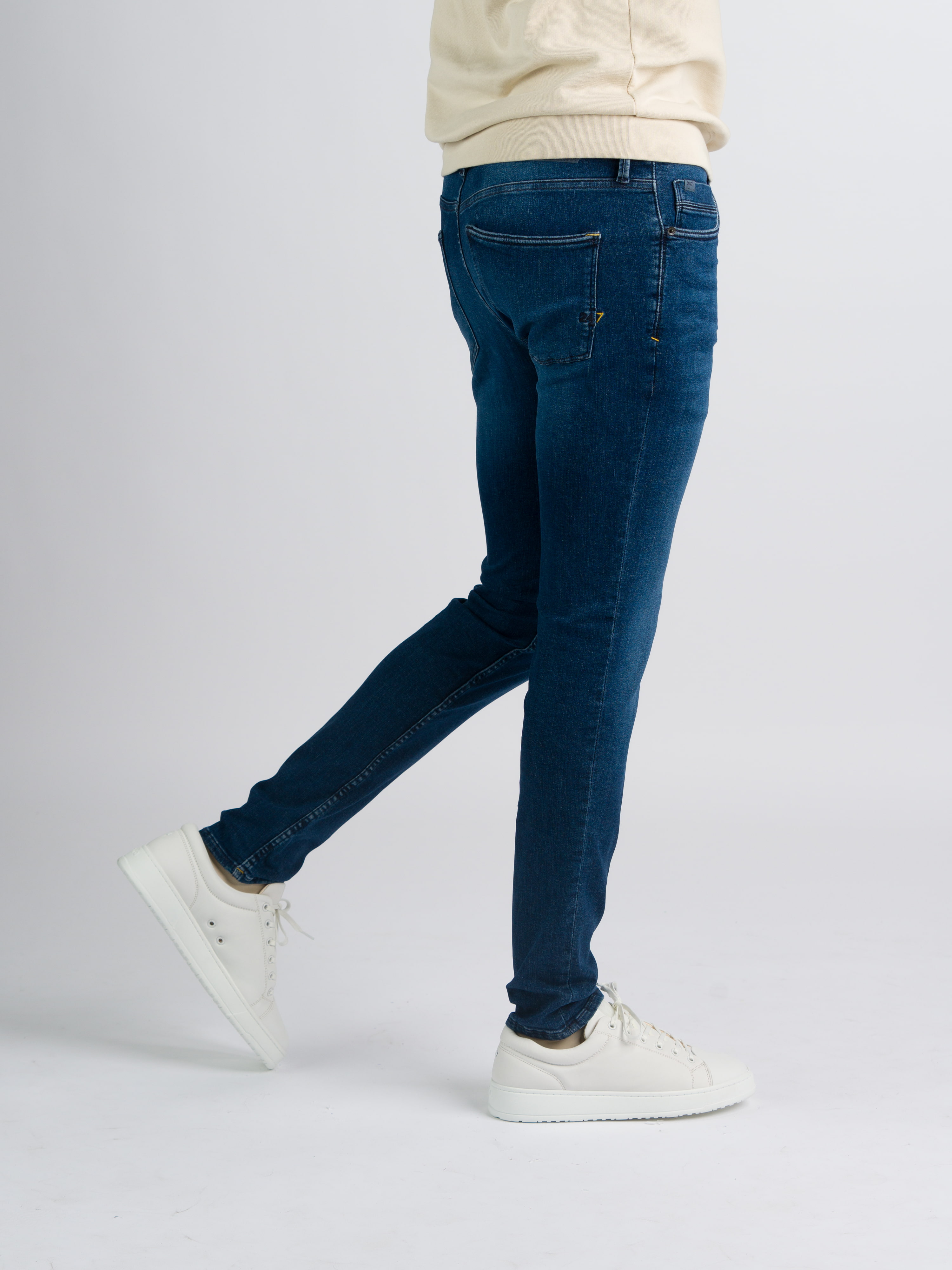 247Jeans Palm Skinny SK73 Medium Blue Denim