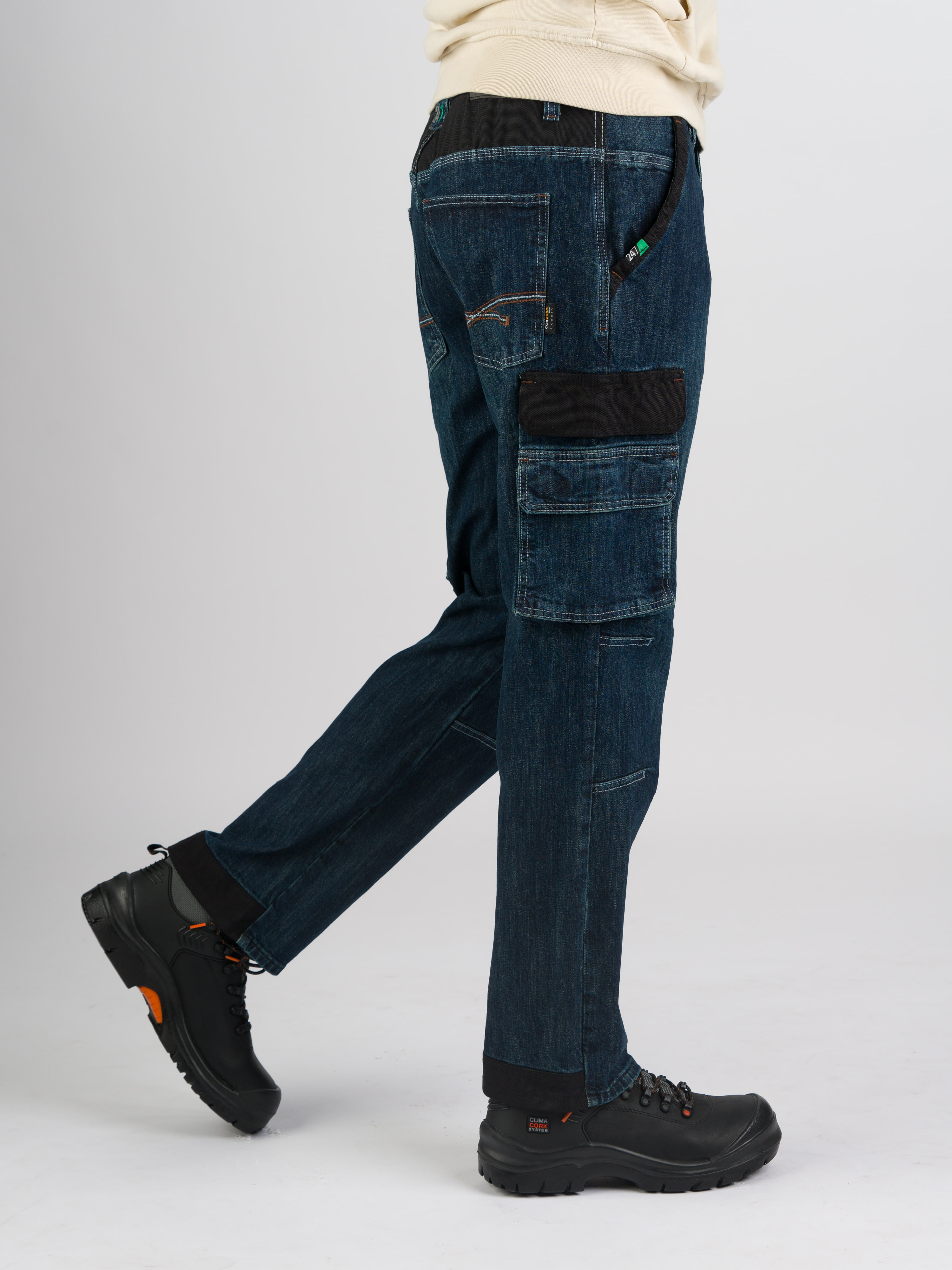 247Jeans Grizzly Workwear D30 Dark Blue