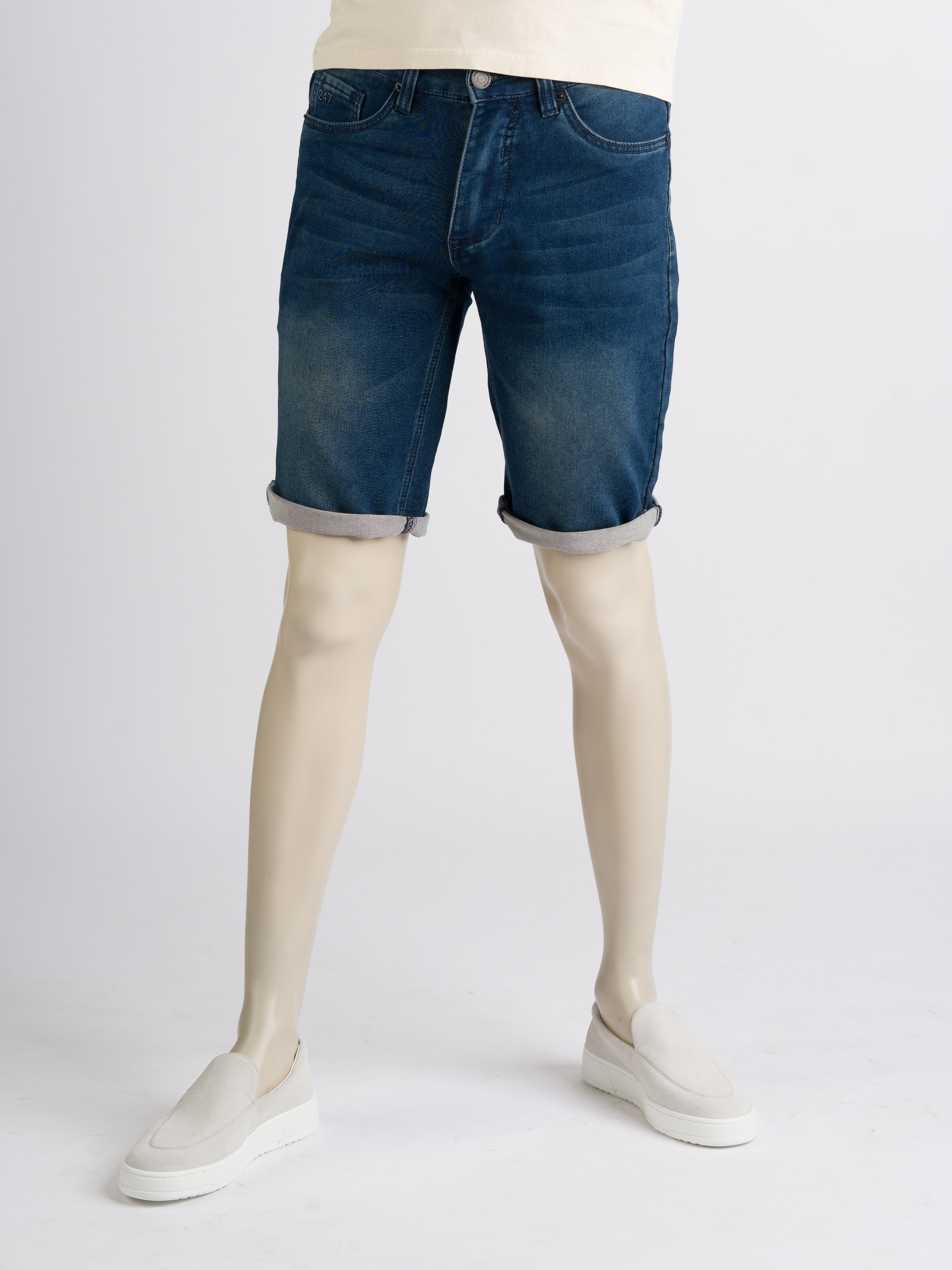 247Jeans Elm Short J04 Medium Blue