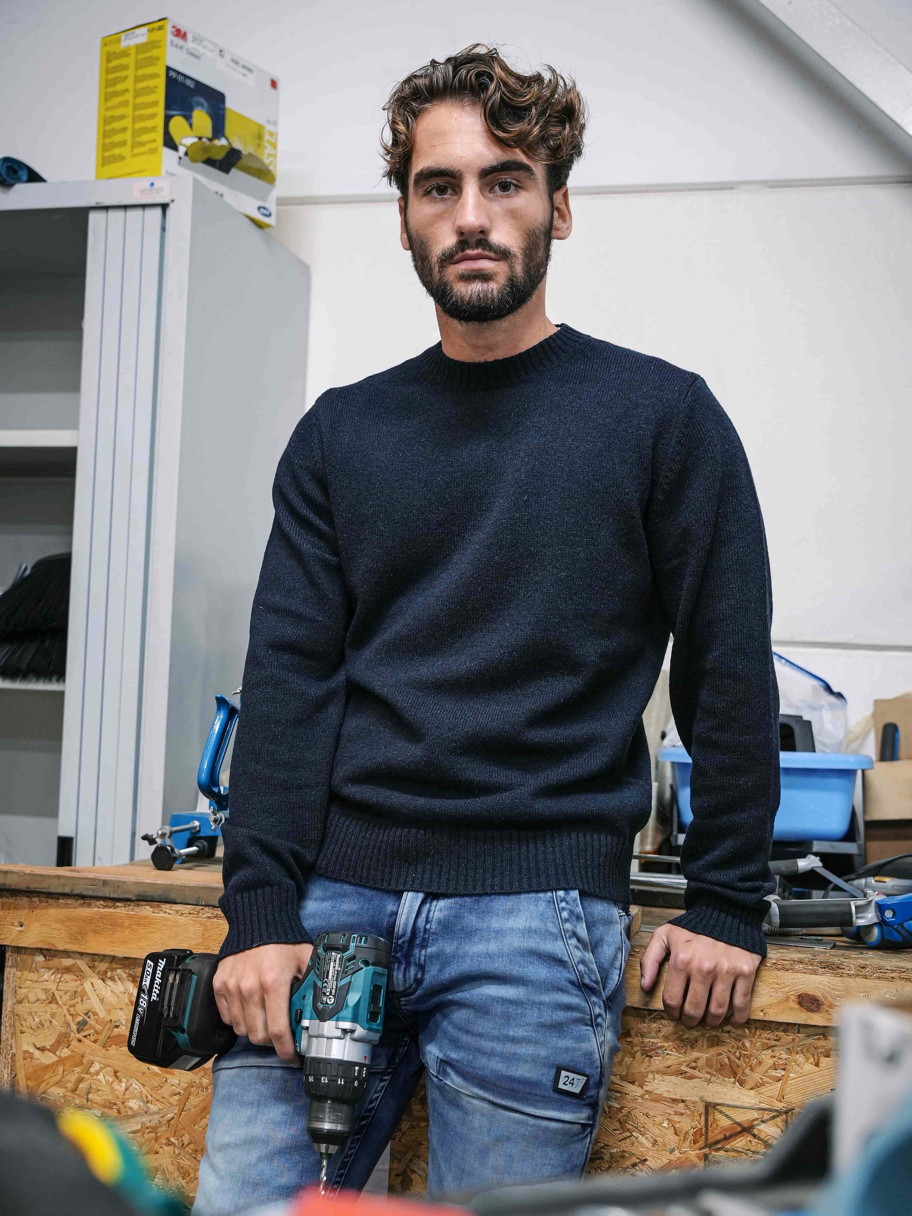 247Jeans Cheetah Workwear W07 Medium Blue Denim Used