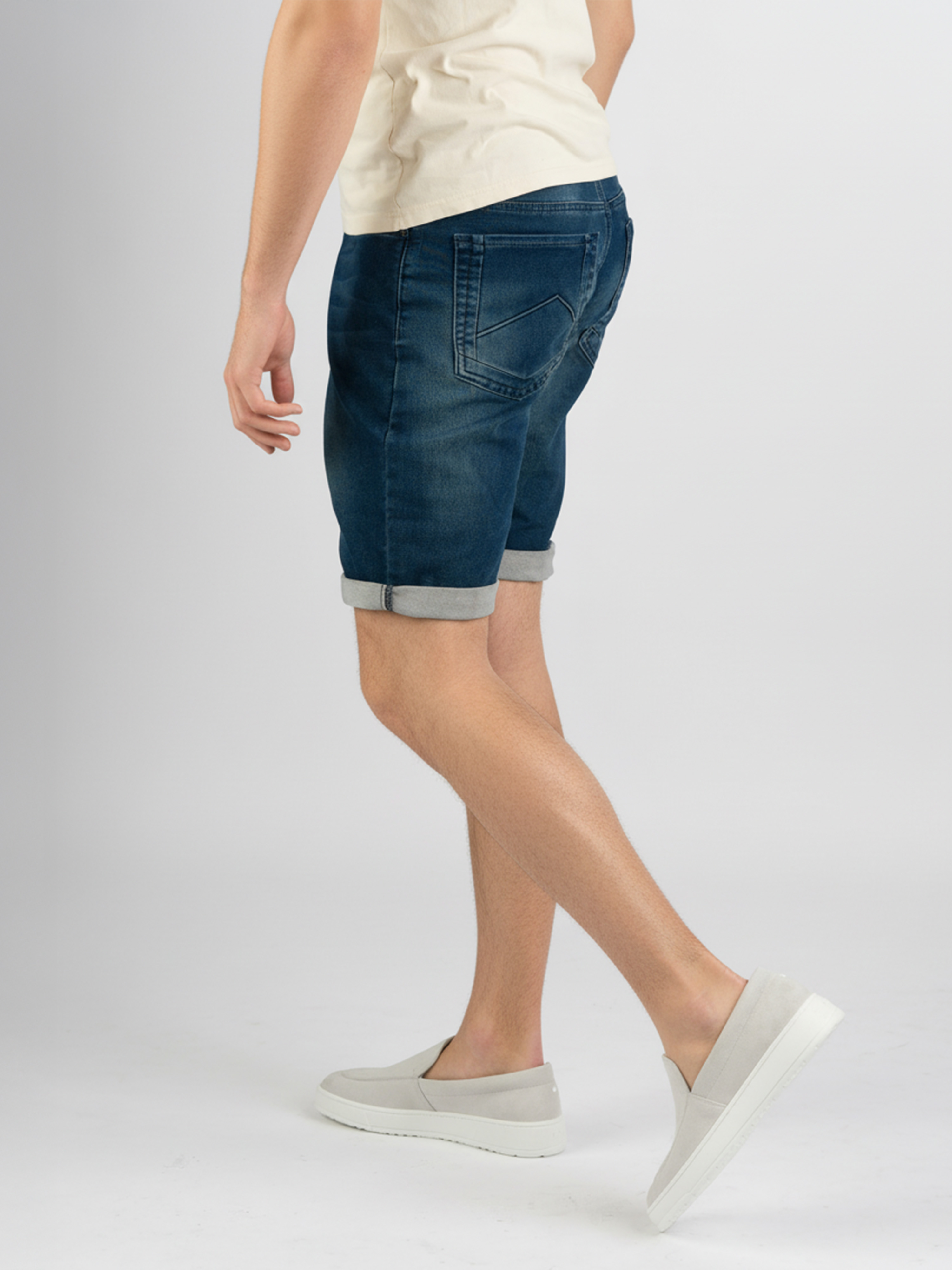 247Jeans Elm Short J04 Medium Blue